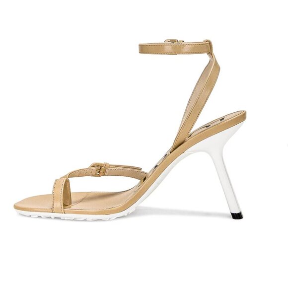 NWT Loewe Petal Stiletto 90 Sandal in Medium Concealer size 40 / US 10 - Picture 2 of 11
